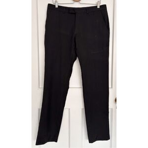 Men’s Ben Sherman Black Wool Pants Size 34 x 34